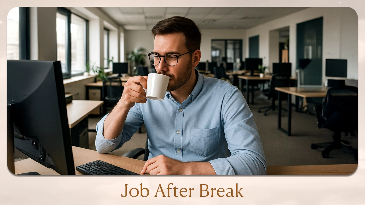 Job after break